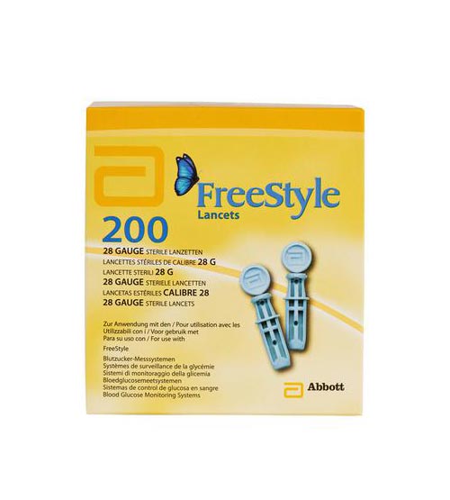 FreeStyle Lanzetten 28 G 200 Stück