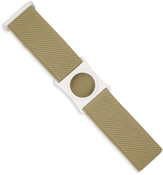 Freestyle Libre 3 Fixierband Beige mit Ring Weiß 25 - 35 cm