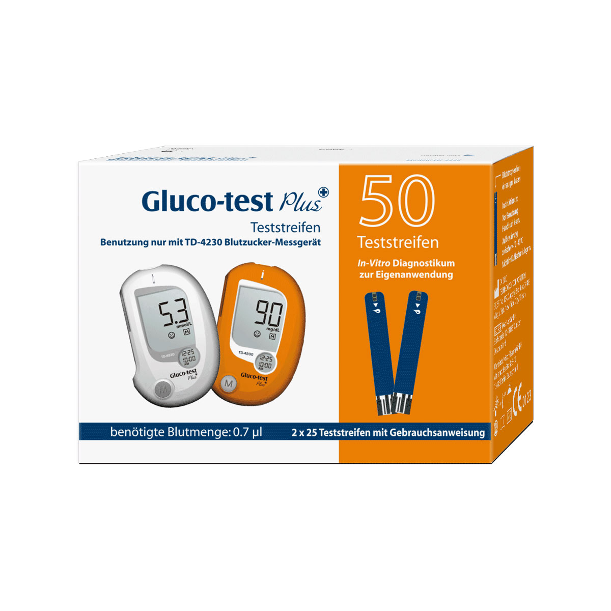 Gluco-test Plus TD4230 Teststreifen 50 Stück