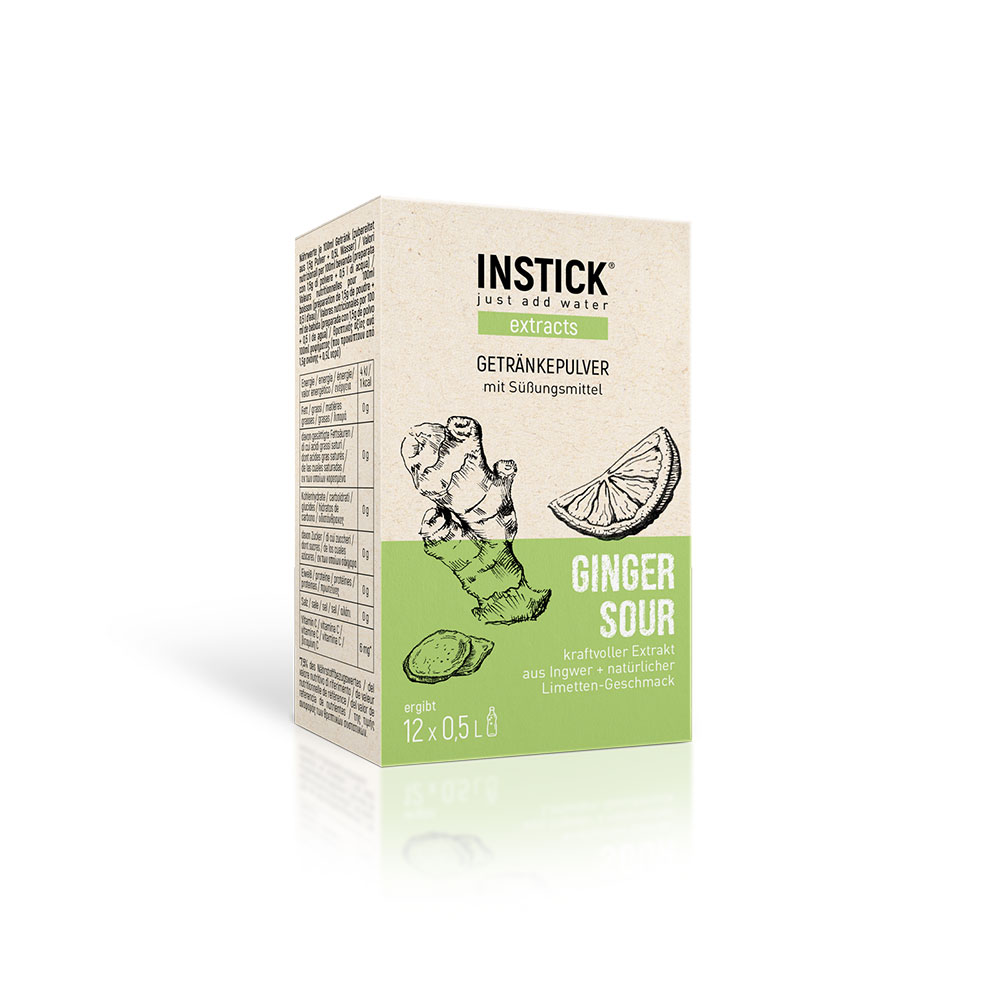 Instick Extracts Ginger Sour 12 x 1,5 g