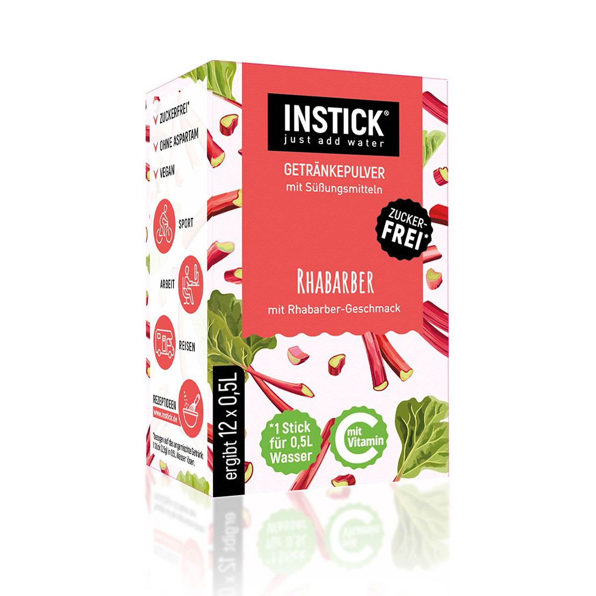 Instick Rhabarber 12 x 2,5 g