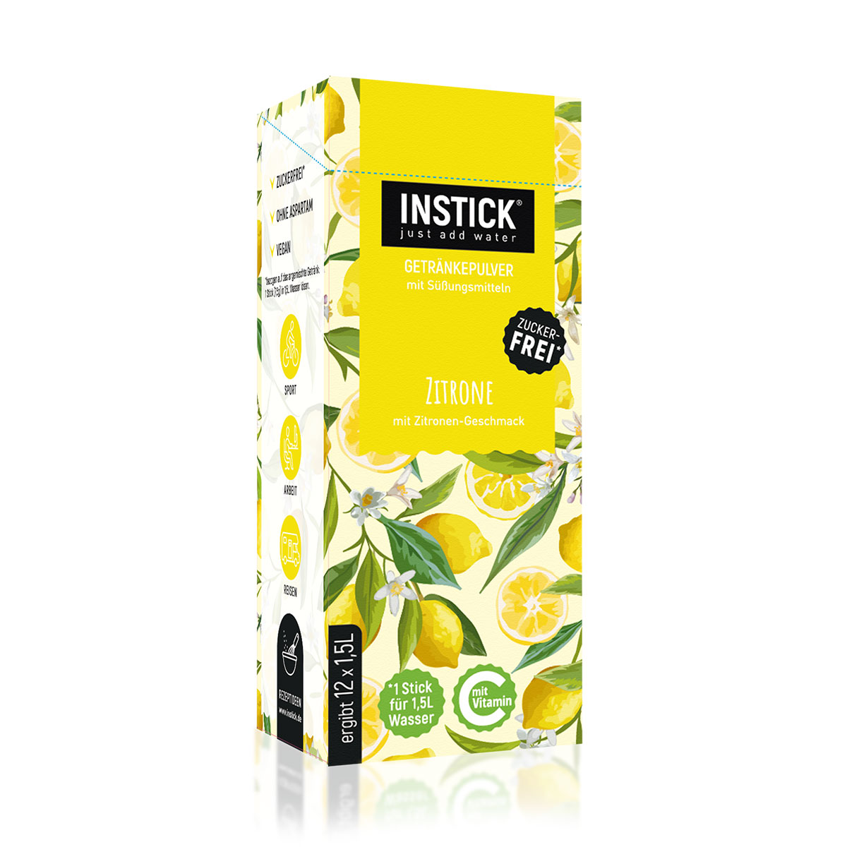 Instick Zitrone 12 x 7,5 g
