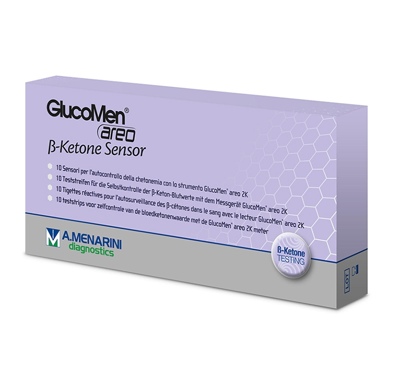 GlucoMen areo ß-Ketone Sensor 10 Stück